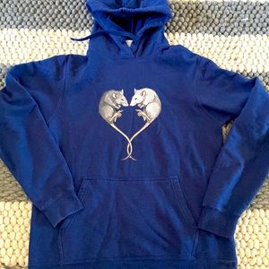 Mouse heart sweatshirt